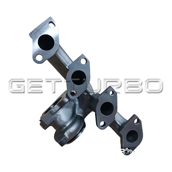 Корпус для турбокомпрессора  для AUDI A1 (2010+) A3 (2010-13) / SEAT Altea (2010+) Ibiza V (2010+) Leon II (2010-12) Toledo IV (2012+) / SKODA Fabia II (2010+) Octavia II (2010+) Praktik (2010+) Rapid III (2012+) Roomster (2010+) Yeti (2009+) / VW Beetle (2011+) Caddy (2010+) Golf VI (2009-13) Jetta VI (2011+) Polo V (2009+) Touran II (2010+) 1.2TSI 86 л/с [CBZA] 105 л/с [CBZB]